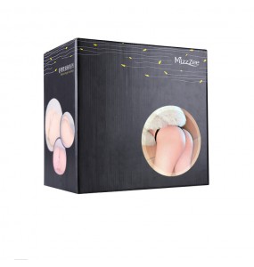 MIZZZEE Rocking Hip Dual-Hole Big Ass Masturbator Vibrating Electric Hip